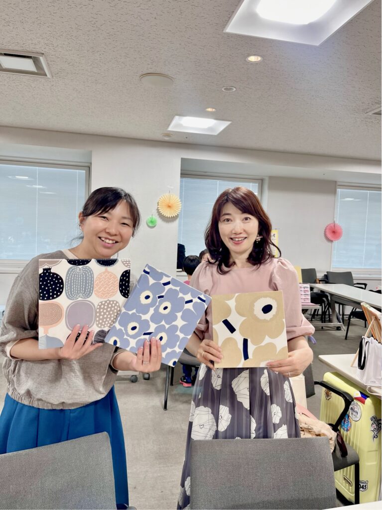 北欧ファブリックパネル作り　戸川たまみ